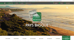 Desktop Screenshot of guide-du-paysbasque.com